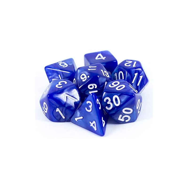 BOBOZHONG Polyhedral Dice,7PCS Layered Polyhedral D&D Dice,for Dungeons and Dragons