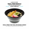 Freshware Meal Prep Bowl Containers [30 Pack] Plastic Bowls with