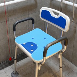 STOBAZA Shower Bench Cushion Cover for Bathroom Stool Anti- Seat Mat for Elderly Disabled Pregnant Xpe Material for Comfort and Safety Accessories