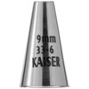 Original Kaiser Lochtülle 9 mm, Spritztülle, Edelstahl rostfrei, falz- und
