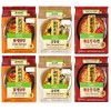 Pulmuone "Air Dried" Korean Ramen Noodles 6-Pack Variety Combo -