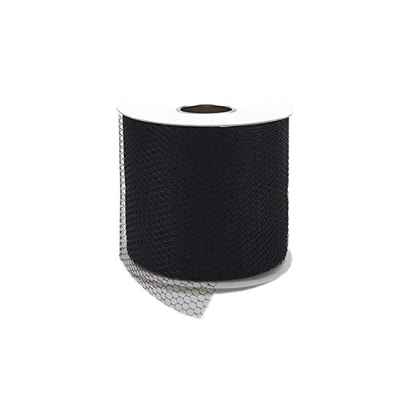 Falk Net Mesh Spool 3" Wide 40 yd, Black