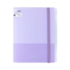 Sunstar Stationery Clear File with Band Mitte Lavender S2173069