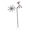 Wind Spinners Iron Hummingbird Metal Windmill Wind Sculpture for Outdoor