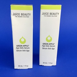 Juice Beauty The Organic Solution Green Apple Age Defy Serum 1 oz (Lot of 2)
