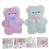 jojofuny 2Pcs Plush Pencil Case Cute Bear Design Pencil Pouch