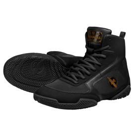 Hayabusa Pro Boxing Shoes for Men & Women - Black, 13