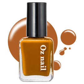 Oznail Shine Mood Nail Color Manicure, Solid Pumpkin, 8ml, 1 Piece / 오즈네일 샤인 무드 네일 컬러 매니큐어, 솔리드펌킨, 8ml, 1개
