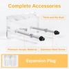 Alpinista Skateboard Wall Mount Horizontal Deck Display Luxury Skate Rack,