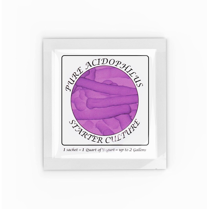 Yogurt Starter Culture for Pure Acidophilus Yogurt (12 sachets)
