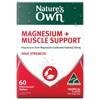 Nature's Own Magnesium + Muscle Support High Strength Effervescent Tab X 60