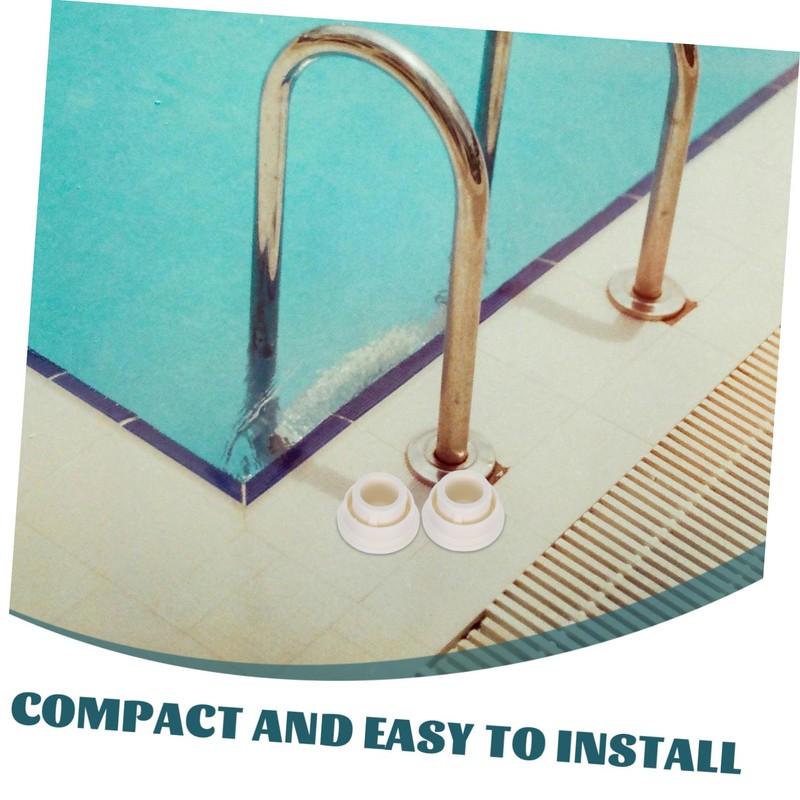 BESPORTBLE 2pcs Pool Ladder Caps Bumper Protectors for Pool Safety