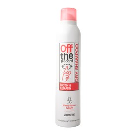 OFF THE RECORD Dry Shampoo - Cherrylicious Delight: Volumizing Formula | Enriched with Biotin & Keratin | No White Powder Residue | 10.65 oz