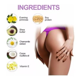 Crema Quemargrasa Levanta Reafirma Gluteos Nalgas Jengibre Hierbas