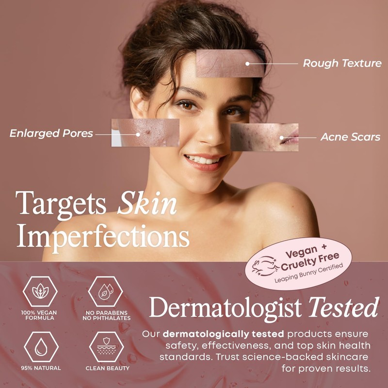 Serenity Dew Collagen & Peptides Face Serum - Dermatologist Tested