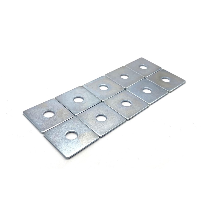 Greened House Zinc Plated Square Plate Washer M10 40mm x