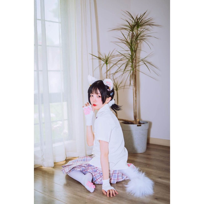 Guantes de pata de gato, Kawaii Cat Cosplay Kawaii suave
