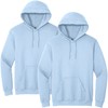 Gildan G18500 Heavy Blend Adult Unisex Hooded Sweatshirt S Light