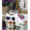Ebros Gift El Diablo Day of The Dead White Sugar