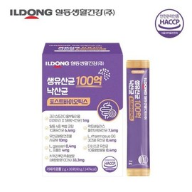 [일동생활건강] 생유산균 100억 낙산균 포스트바이오틱스 2g x 30포 [ILDONG Life Health] 10 Billion Live Lactobacillus Postbiotics 2g x 30 Sachets