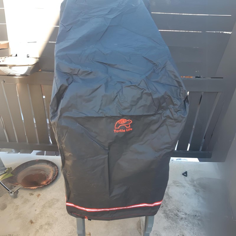Turtle Life Patio Stackable Chair Cover, Heavy Duty Waterproof Outdoor