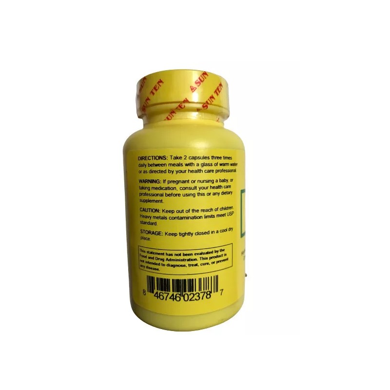 SUNTEN - Evodia Combination/Wu Zhu Yu Tang, 300B, 100 Capsules
