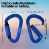 FVW 5 Pack Heavy Duty Climbing Carabiners, 25KN Auto Locking