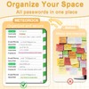 Password Book with Alphabetic Tabs, Small Password Book 11.5 x