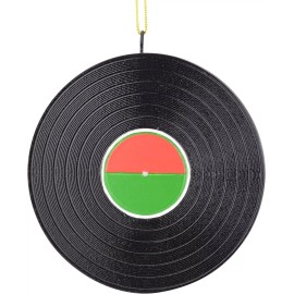 Tree Buddees Retro Vinyl Record Unique Music Records Christmas Ornament