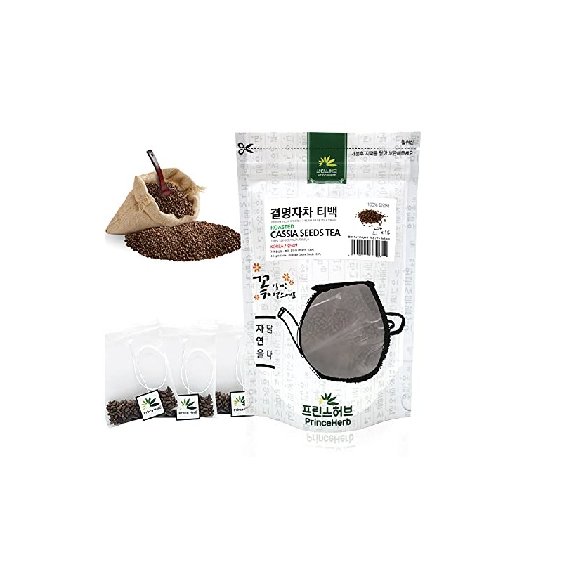 [Medicinal Korean Herb Tea] 100% Natural Roasted Cassiotoralinne/Sicklepod Teabag Tea