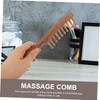 Ipetboom Sandalwood Wide Tooth Comb Durable Hair Massage Comb for
