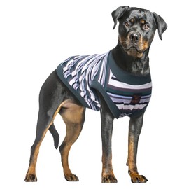 ARUNNERS Extra Large Dog T Shirts Clothes Sleeveless Tank Top Vest for Labrador Rottweiler Great Dane, Green, 7X-Large