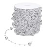 1 Roll Pearl Beads Chain Artificial Pearl Strand Trim String