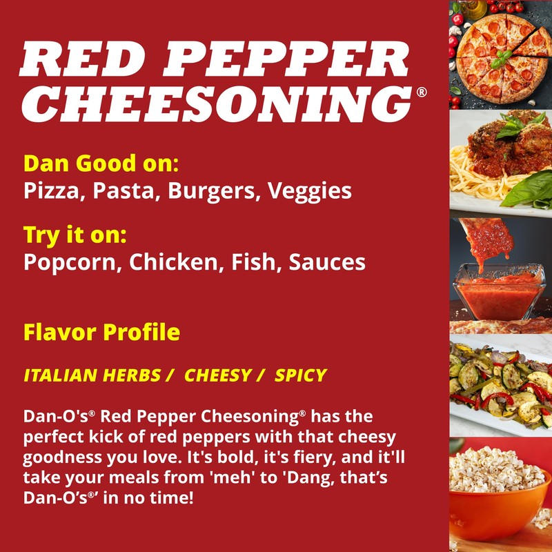 Dan-O's Cheesoning - Red Pepper 1 Pack (2.6 oz)