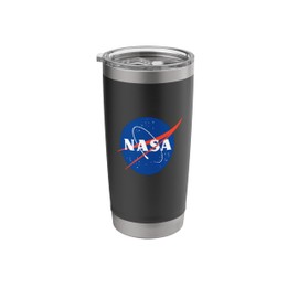 NASA Meatball Logo Retro Space Exploration Design Stainless Steel Insulated Tumbler