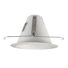 NICOR Lighting 6 inch White Airtight Recessed Cone Baffle Trim, Fits 6 inch Housings (17550A)