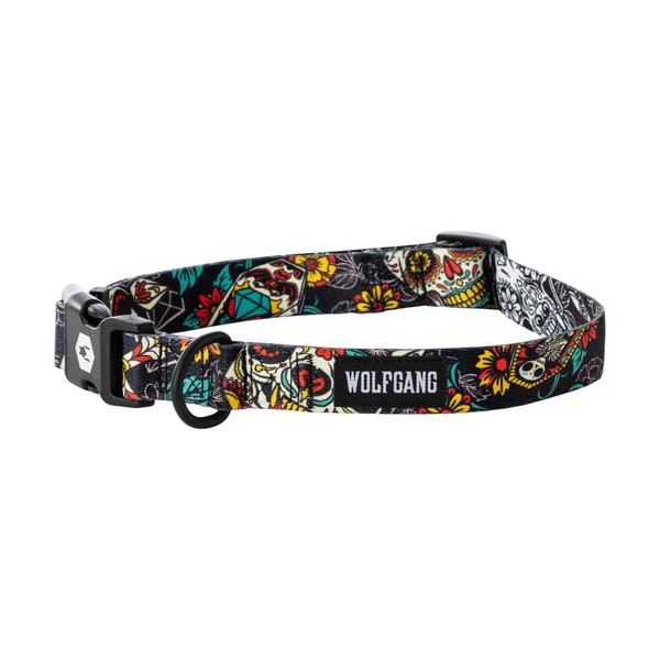 Wolfgang Heavy Duty, Adjustable Dog Collar with Quick Release Nylon