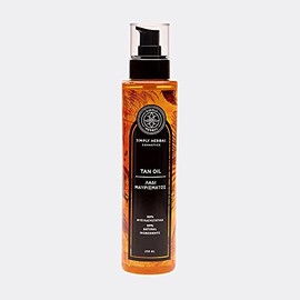 Simply Herbal Face and Body Tan Oil with Coconut oil (200ml)