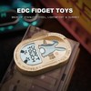 SKEDC Desperate Rabbit Fidget Slider, Stainless Steel EDC Fidget Toys