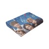 Super Soft Stray Flannel Throw Hyunjin Bangchan Felix Blanket Kids