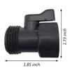 ALKARAMA 5 Pack Plastic Garden Hose Shut Off Valve Water