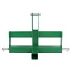 LiGuVCY 3 Point 2 Hitch Receiver with Suitcase Weight Brackets