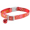 Jeffers Pet Cat Collar with Bell – Reflective Breakaway Plastic
