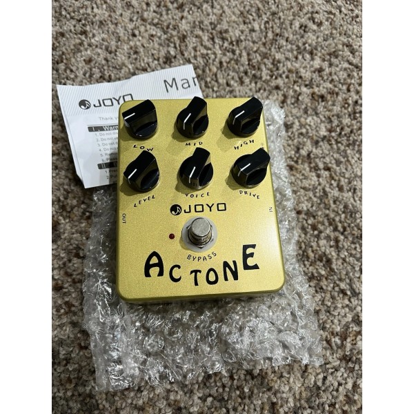JOYO Distortion Vintage Amp Simulator Electric Effect Pedal British Rock