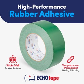 ECHOtape CL-W6064 | Industrial Strength Duct Tape | Heavy Duty Duct Tape | Multi-Purpose Construction Tape | Strong DuctTape | Contractor Grade DuctTape | 1.89 in x 60 yds