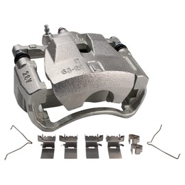 TRQ Front Right Brake Caliper w/Bracket Passenger Side Compatible with 2007-2012 Lexus ES350 2007-2011 Toyota Camry