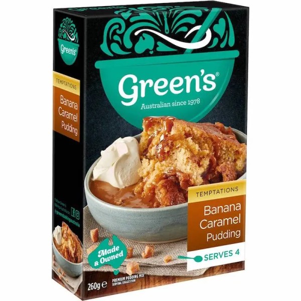 Greens Green’s Premium Banoffee Pudding 260g