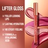 LANGMANNI 3Pcs Hyaluronic Acid Lip Gloss Set,Hydrate & High Shine