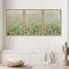 SIGNWIN Framed Canvas Print Wall Art Set Soft Meadow Breeze