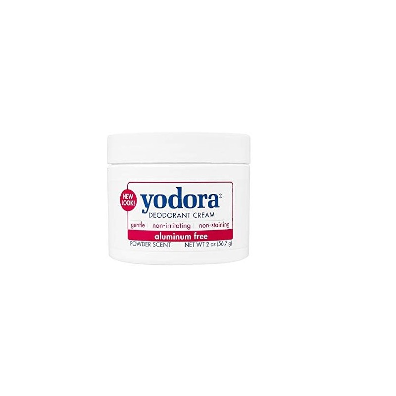 Yodora Deodorant Cream 2 oz (Pack of 2)